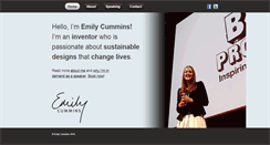 Desktop Screenshot of emilycummins.co.uk